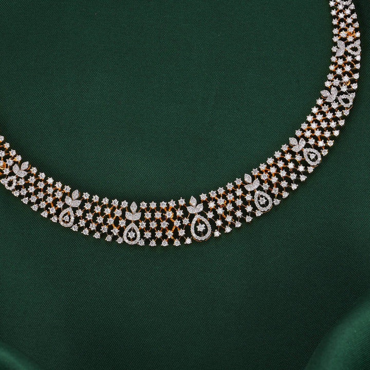 Elaria Diamond Design Necklace Set