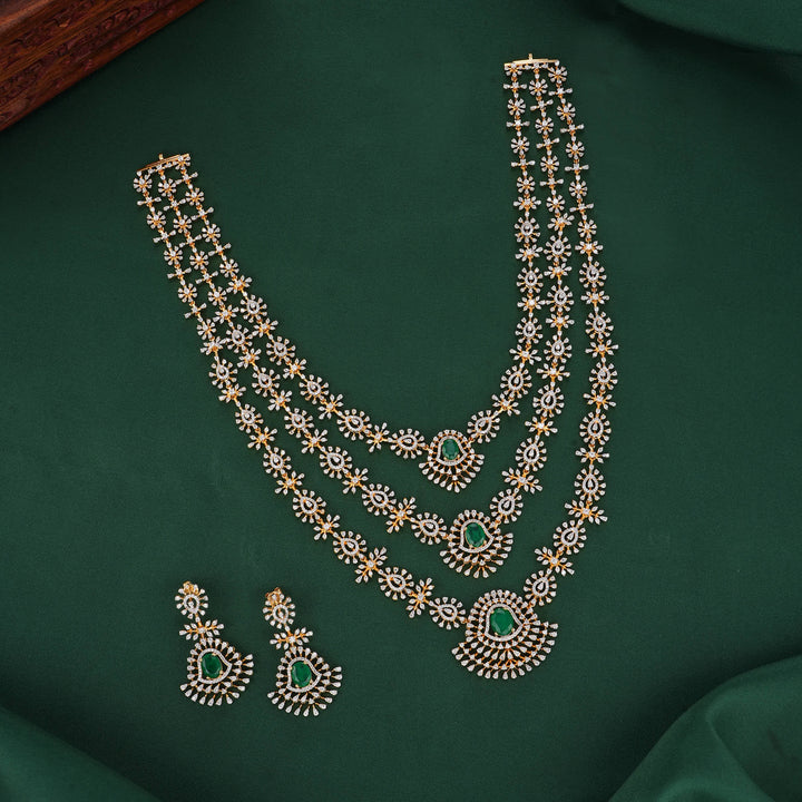 Elegantly Layered Avikam Necklace Set