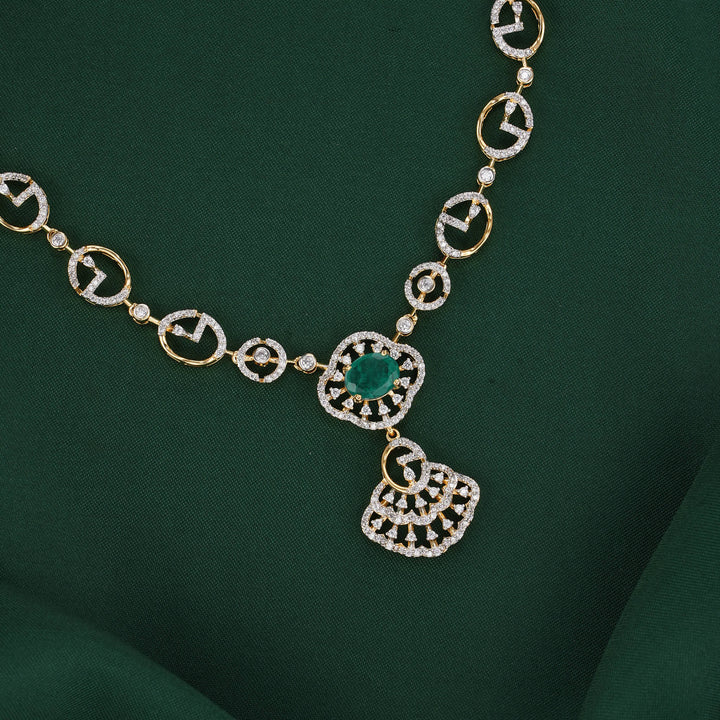 Mehitha Diamond Design Necklace Set