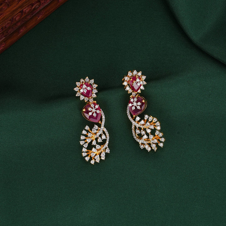 Auravelle Diamond Design Necklace Set