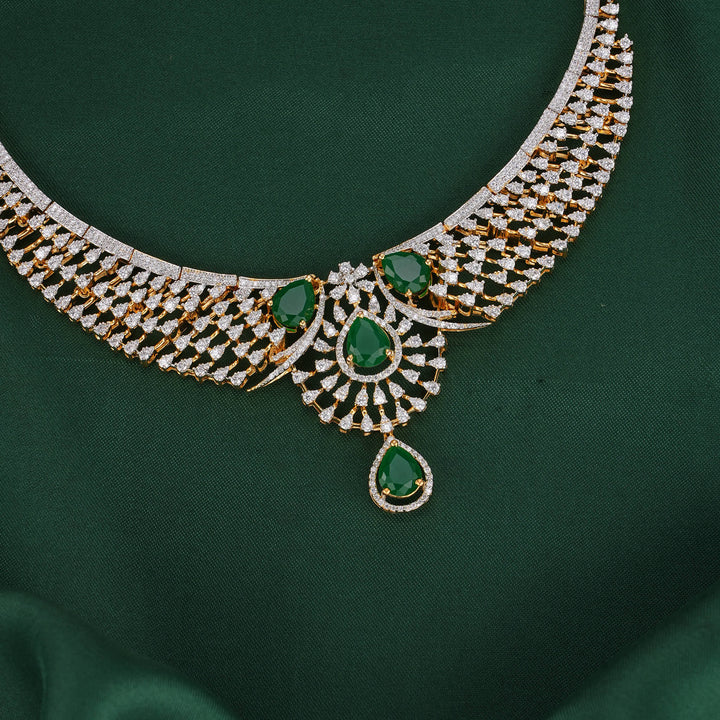 Crafted Brilliance Avikam Necklace Set