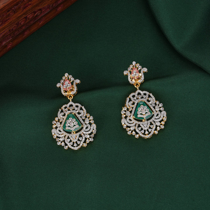 Amelisse Diamond Design Necklace Set