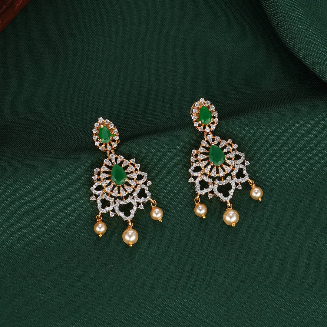 Sarvelle Diamond Design Necklace Set
