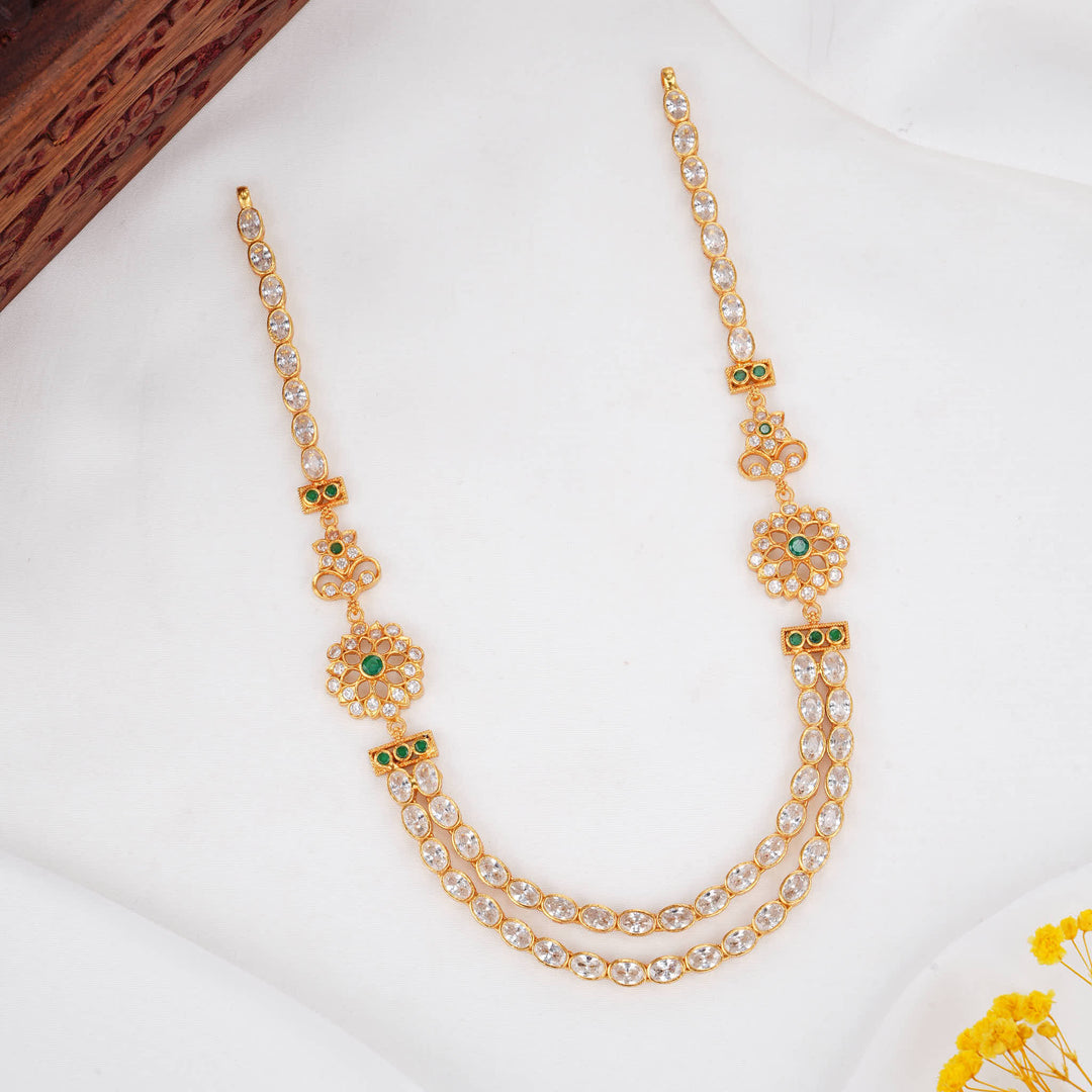 Dazzling Stone Short Necklace