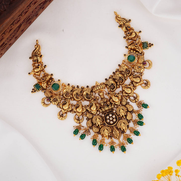 Elegantly Crafted Nagas Short Necklace