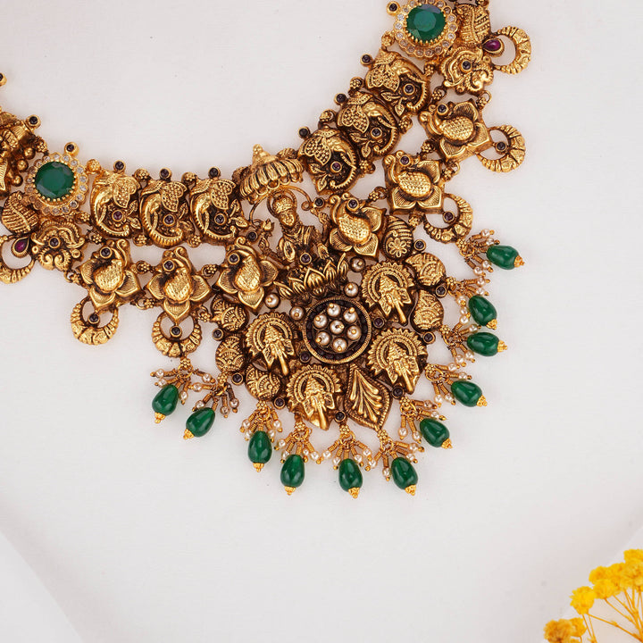 Elegantly Crafted Nagas Short Necklace