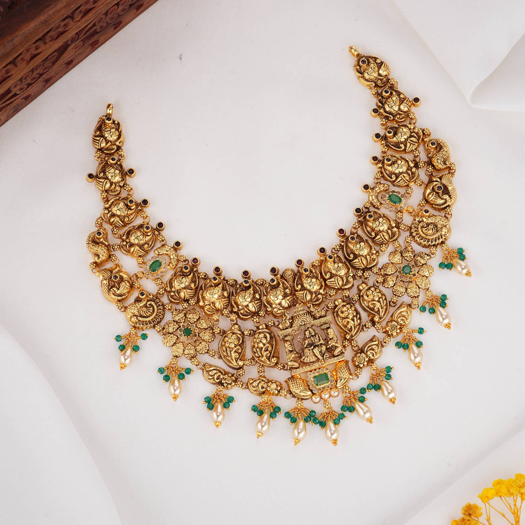 Show-Stopping Nagas Shot Necklace