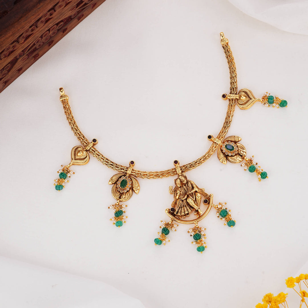 Glowing Nagas Short Necklace