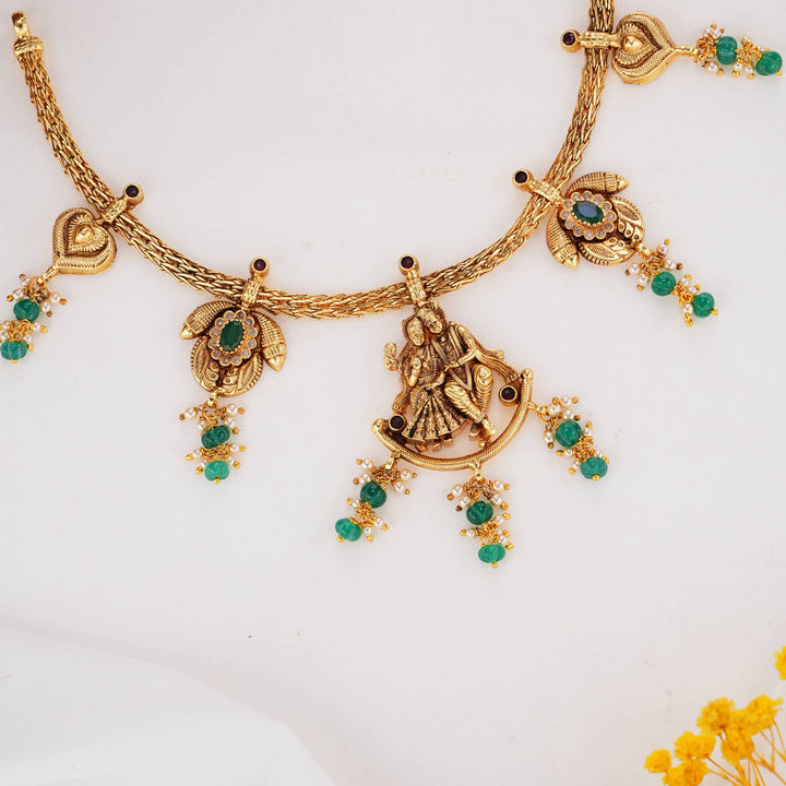 Glowing Nagas Short Necklace