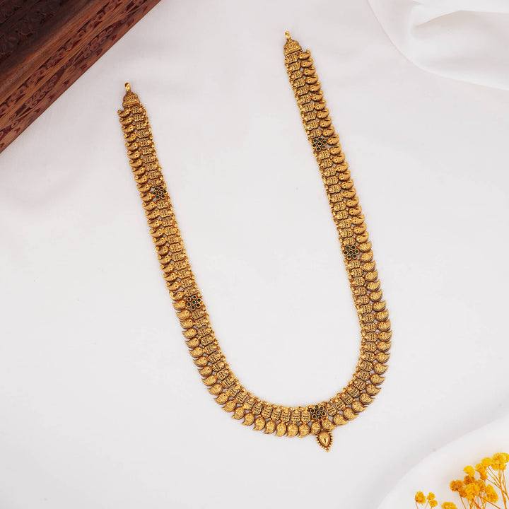 Ornated Grace Nagas Long Necklace