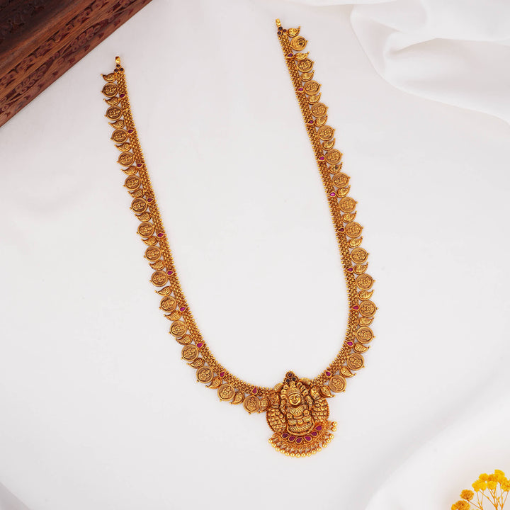 Divine Ornate Nagas Long Necklace