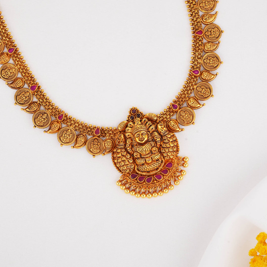 Divine Ornate Nagas Long Necklace
