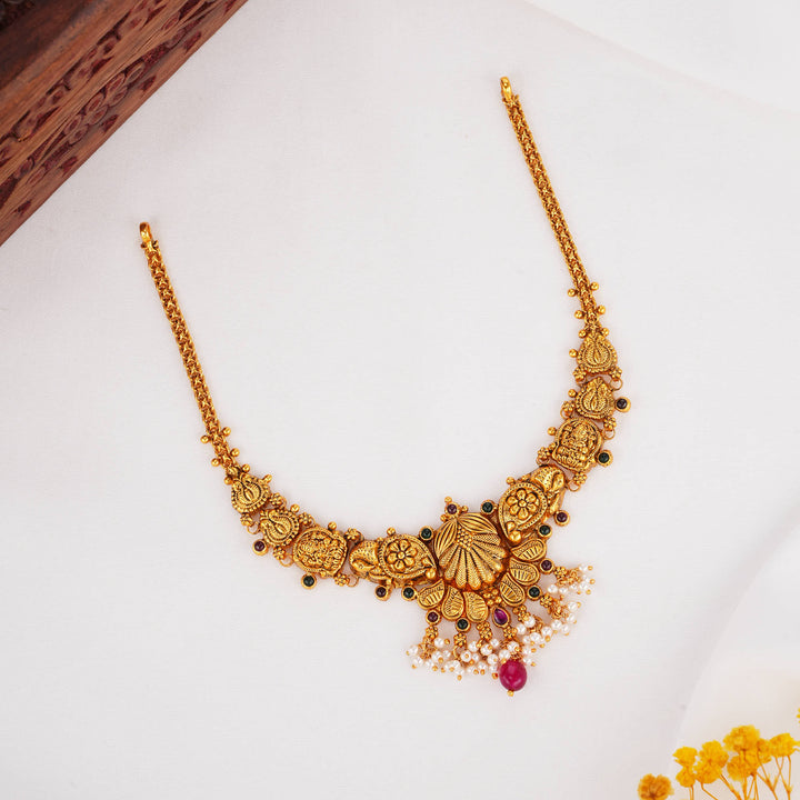 Elara  Nagas Short Necklace