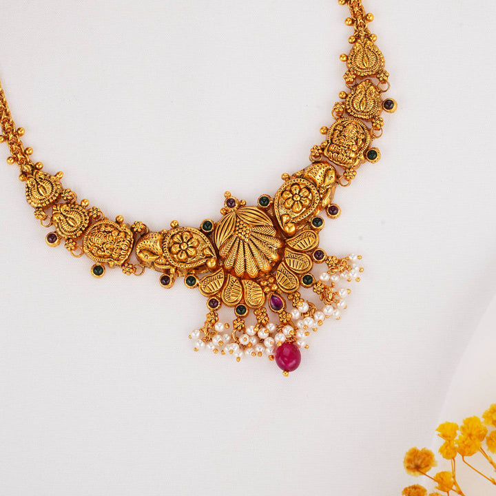 Elara  Nagas Short Necklace