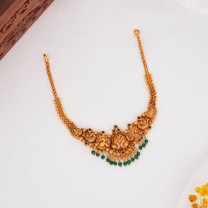 Eye-Catchy Nagas Short Necklace