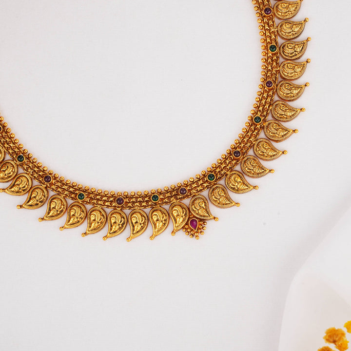 Intricate Glory Nagas Short Necklace