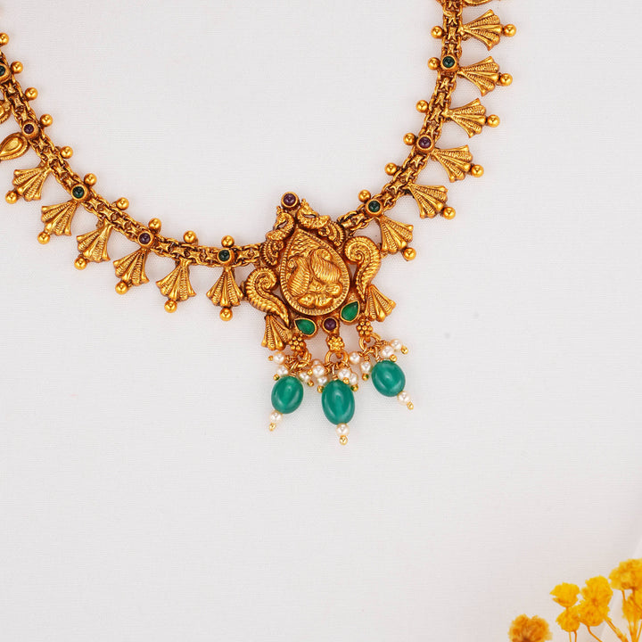 Bright and Impressive Nagas Short Necklace