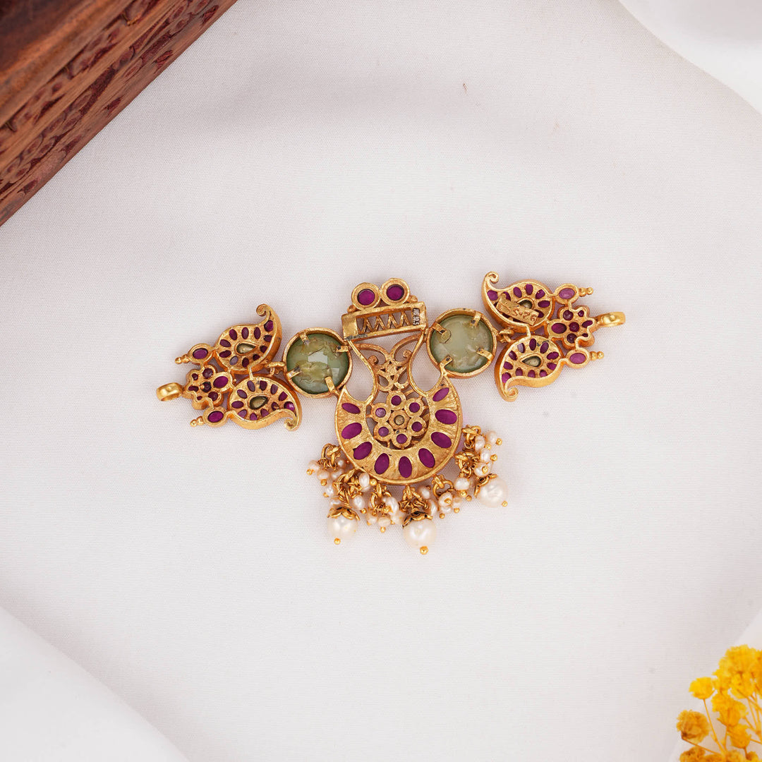 Vibrant Glow Stone Mini Choker