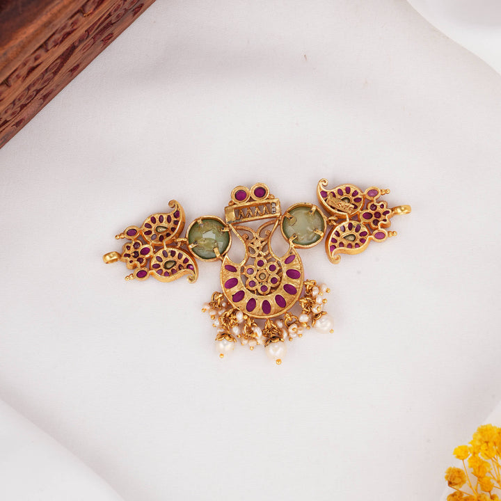 Vibrant Glow Stone Mini Choker