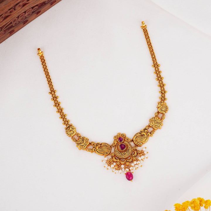 Glowing Nagas Short Necklace