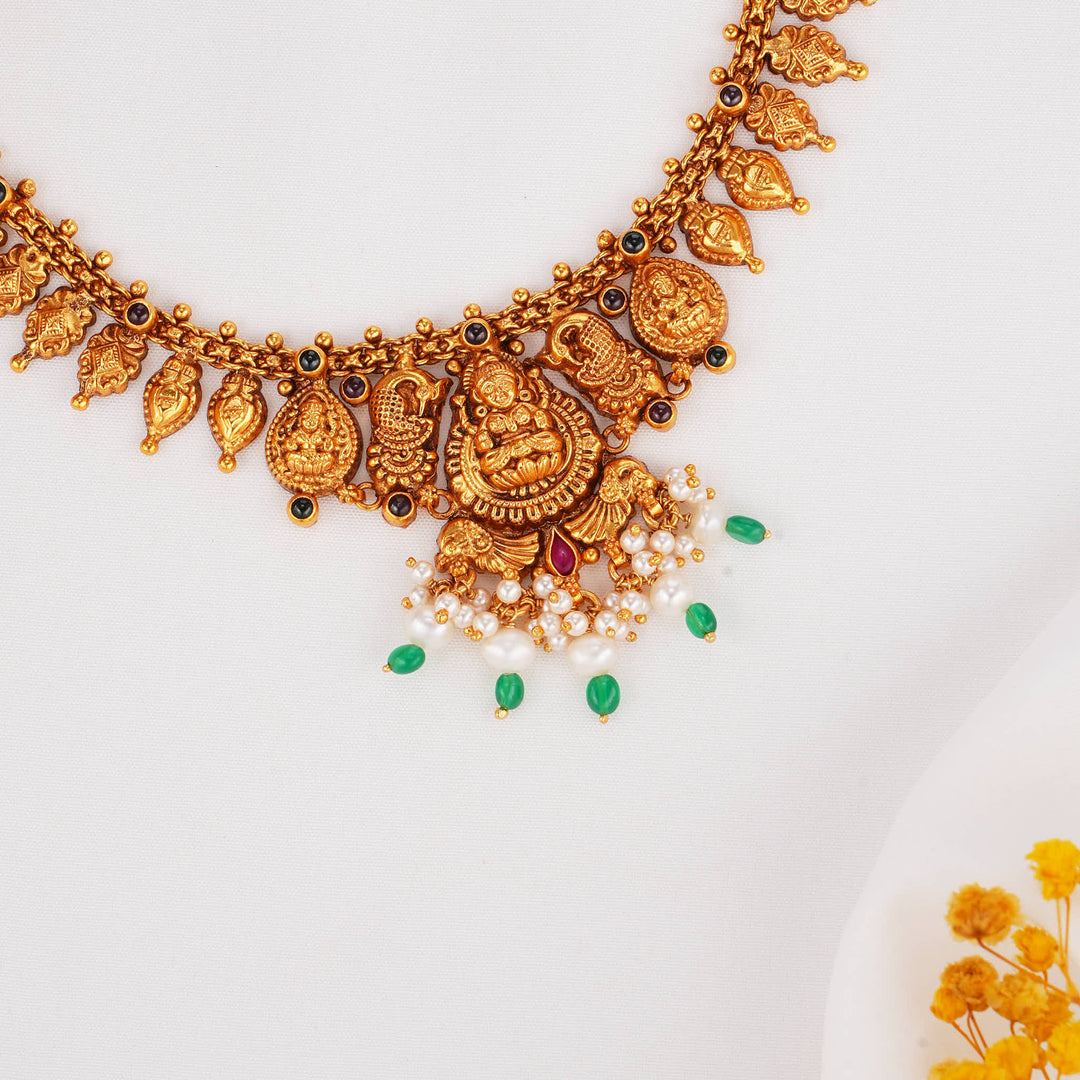 Show Stopping  Nagas Short Necklace