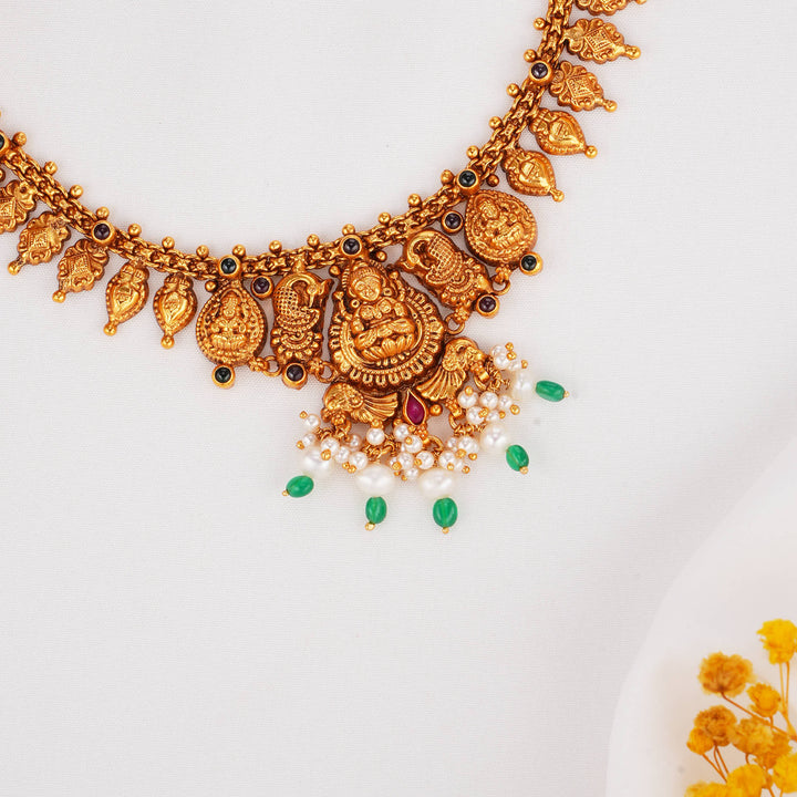 Show Stopping  Nagas Short Necklace