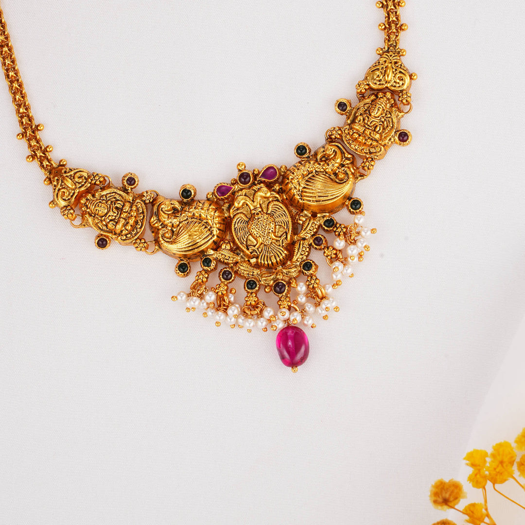 Arithikaa Nagas Short Necklace