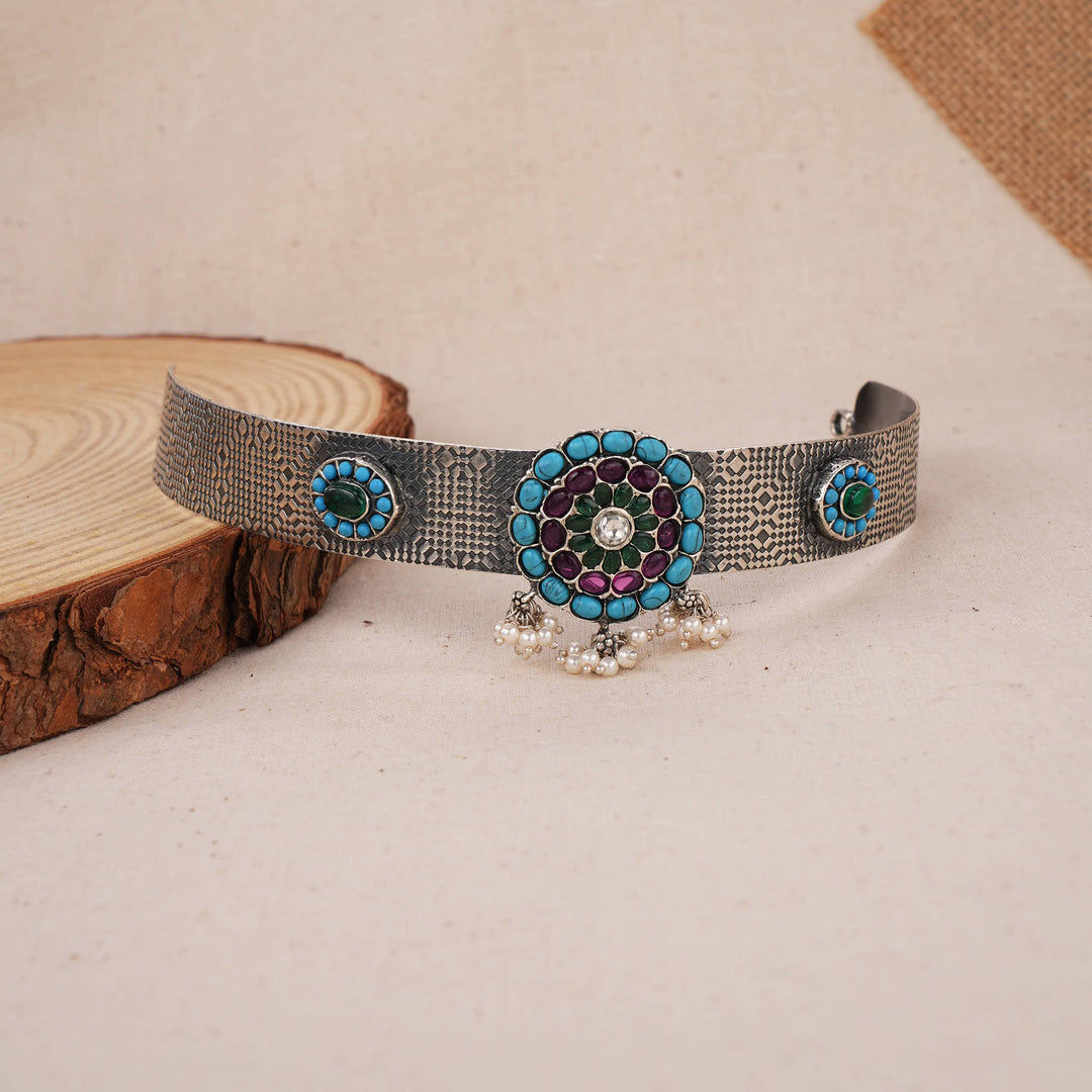 Pristine Oxidised Choker