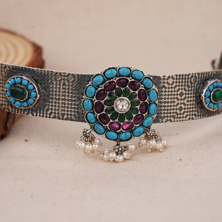 Pristine Oxidised Choker
