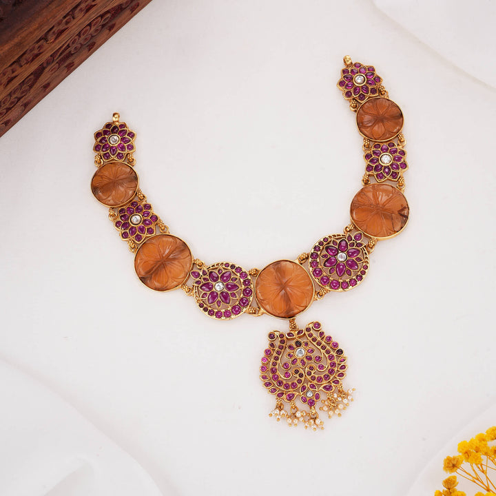 Dazzle Charm Short Necklace