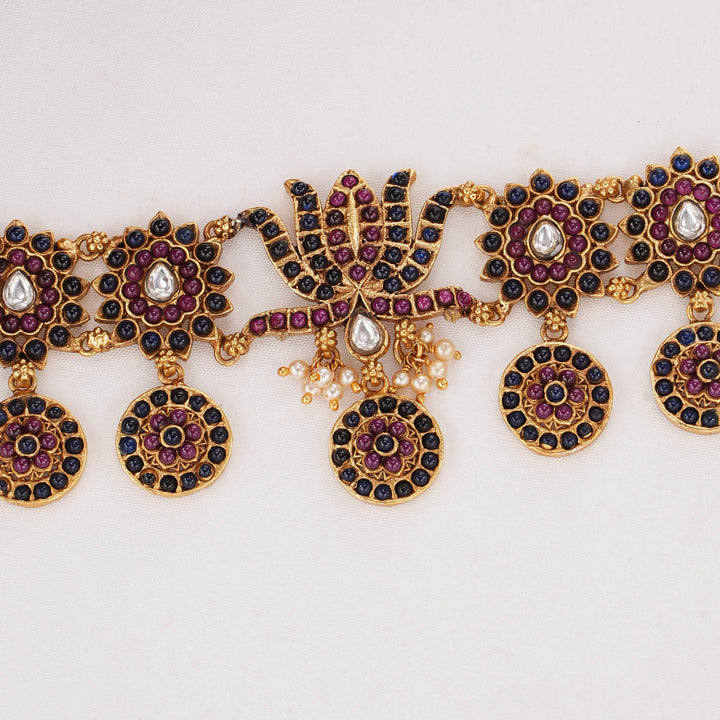Divine Charm Stone Choker