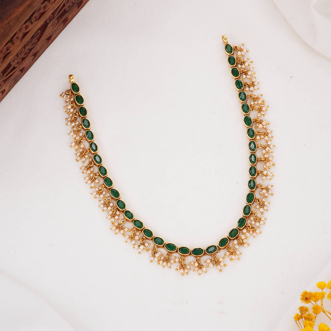 Shivanikaa Stone Short Necklace