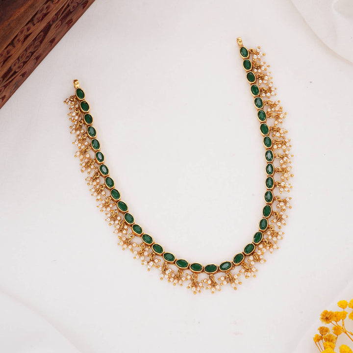 Shivanikaa Stone Short Necklace