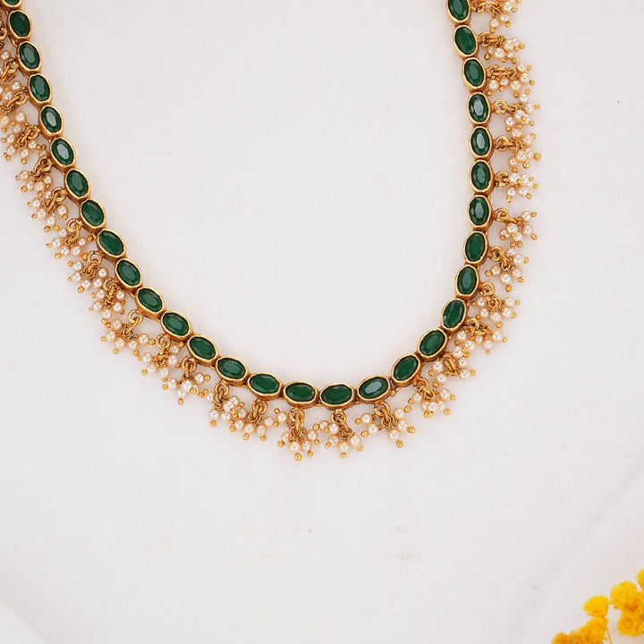 Shivanikaa Stone Short Necklace