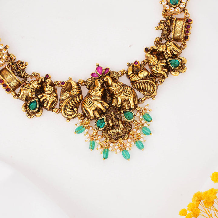 Shines Forever Nagas Short Necklace