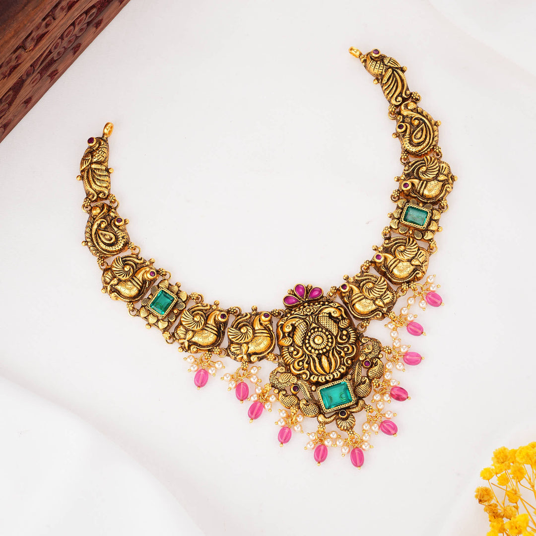 Brilliant Beauty Nagas Short Necklace