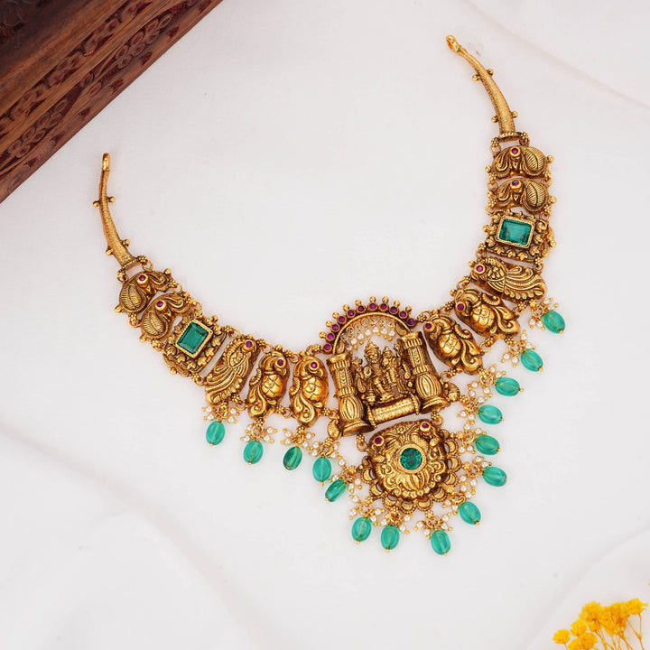 Temple Worthy Nagas Short Necklace