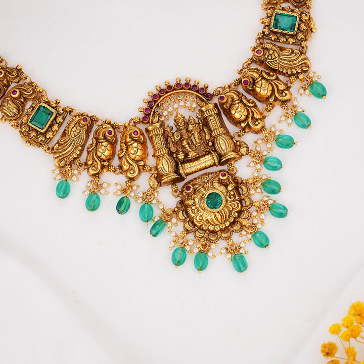 Temple Worthy Nagas Short Necklace