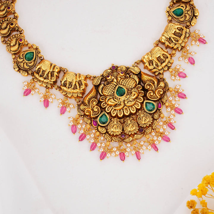 Blooming Heritage Nagas Necklace