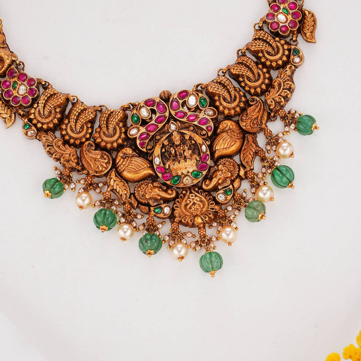 Opulent Vibrance Nagas Short Necklace