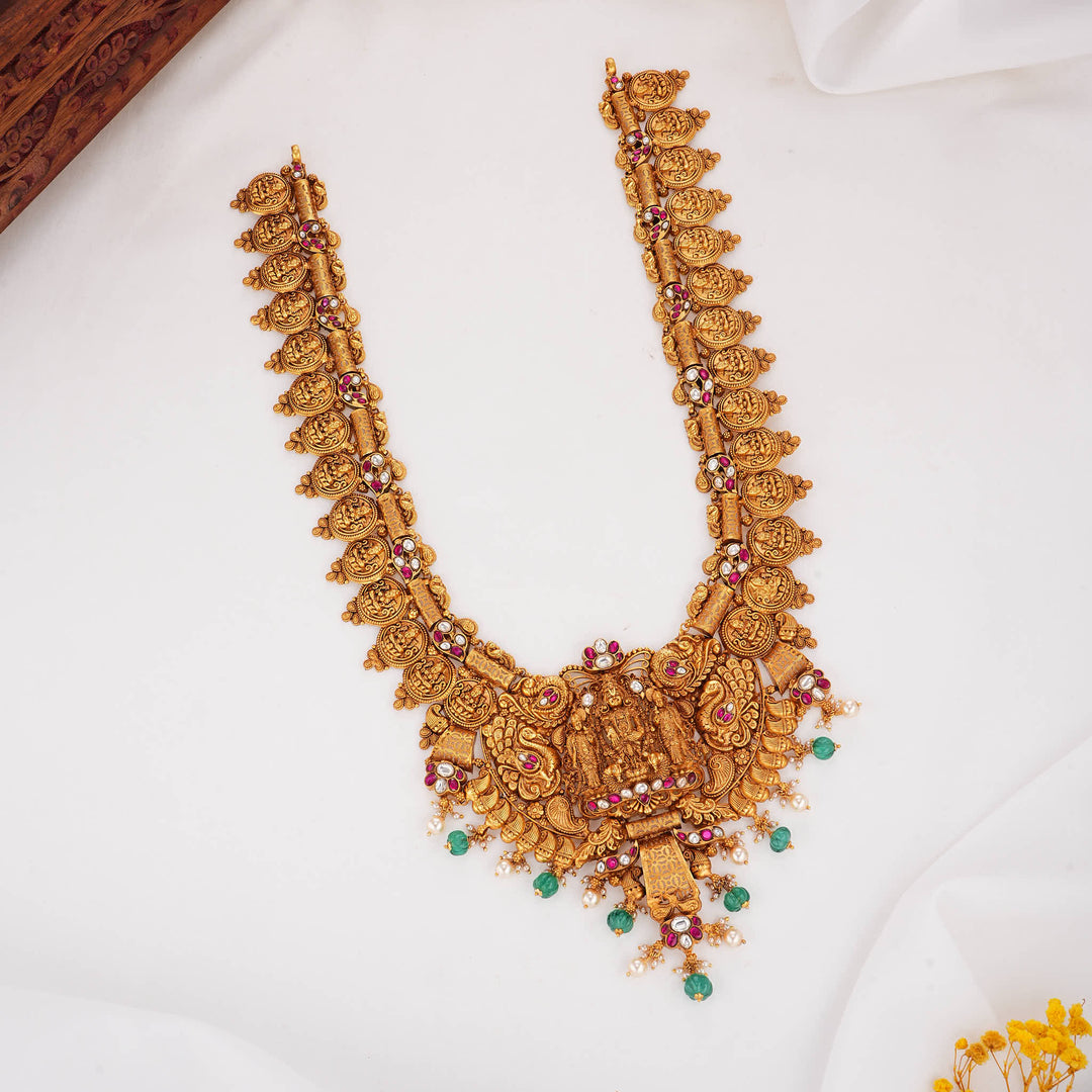 Ornate Masterpiece Nagas Long Necklace