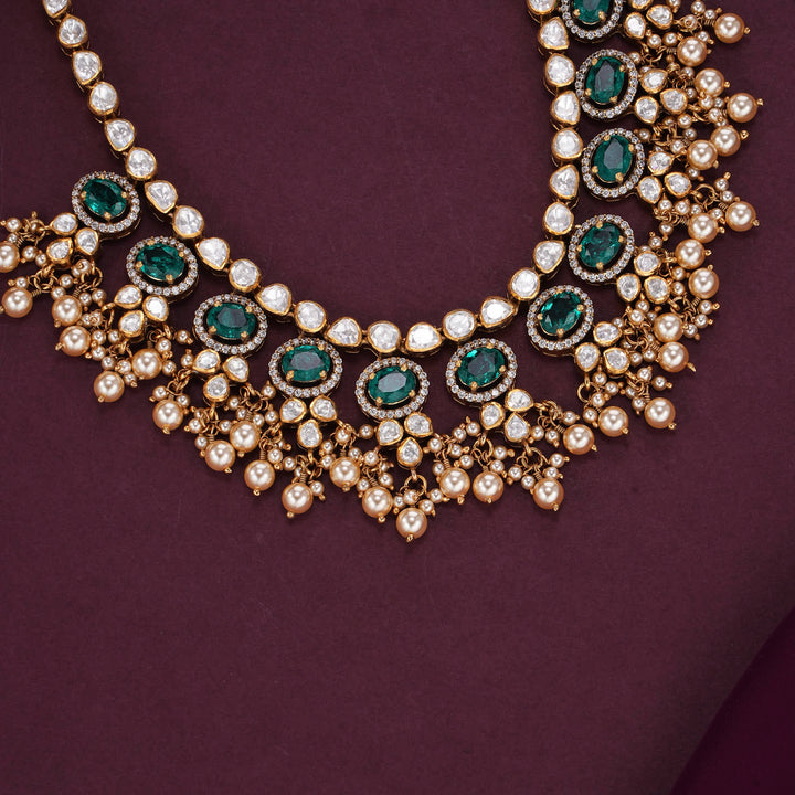 Beyond Trend Moissanite Short Necklace Set