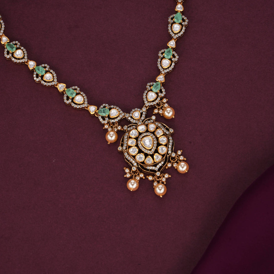 Pristine Shine Moisannite Short Necklace