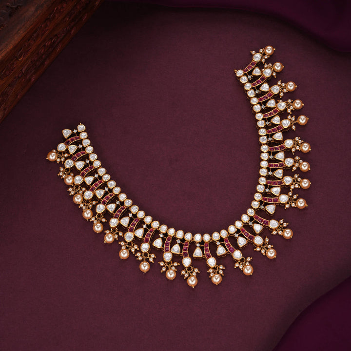 Shining Wonder Moisannite Short Necklace