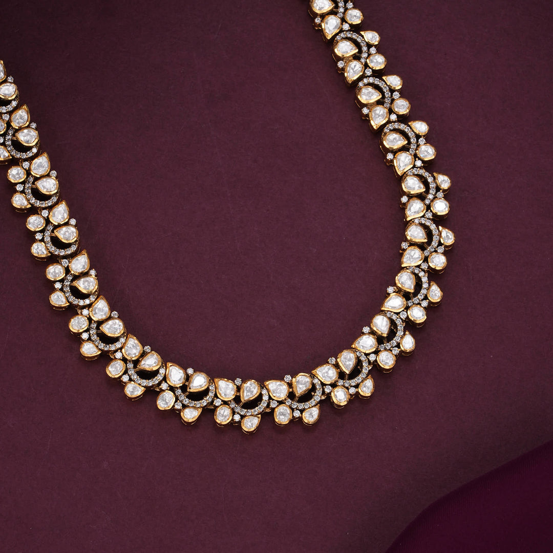 Brilliance Moissanite Short Necklace Set