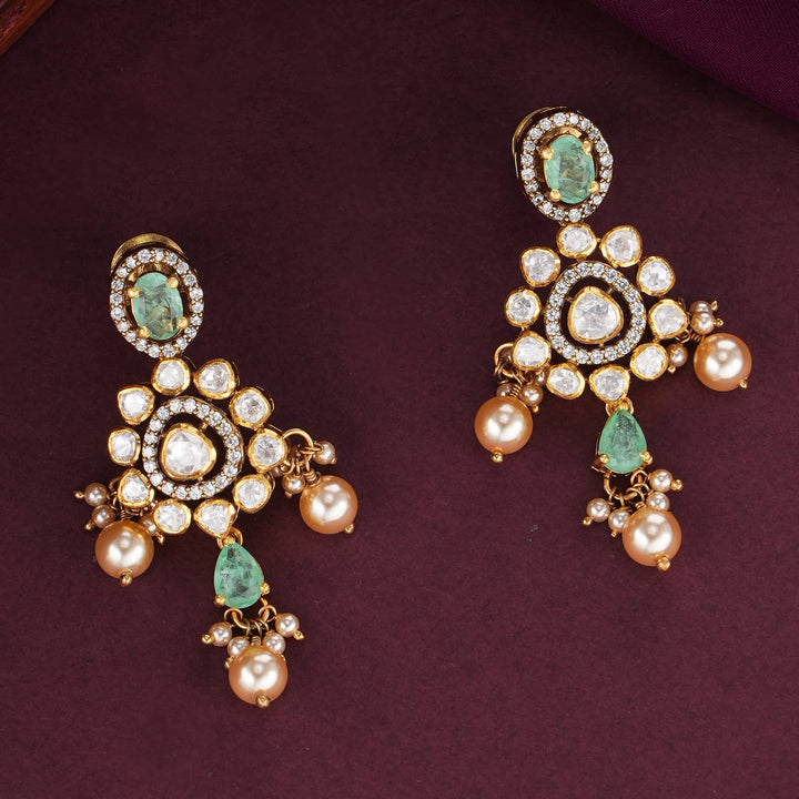 Luxurious Look Moissanite Necklace Set