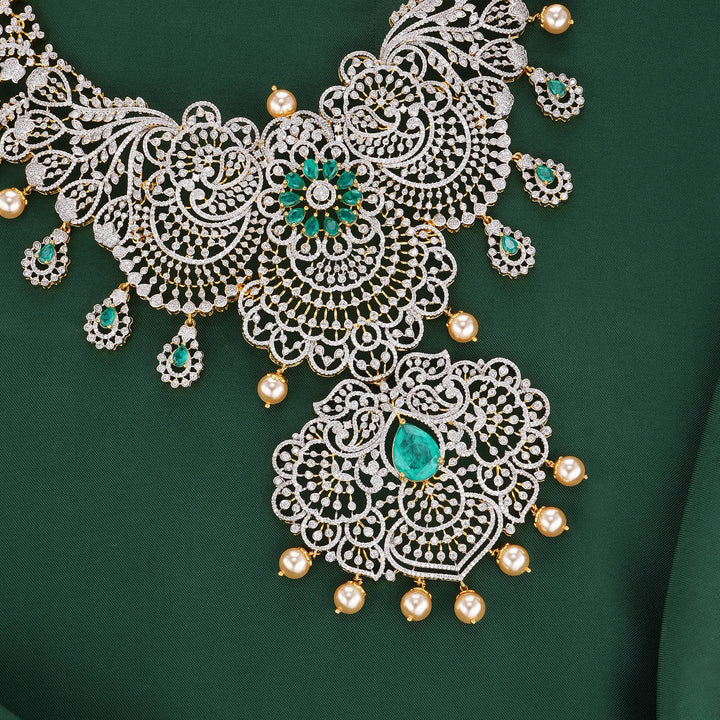 Grand Bridal Long Avikam Necklace