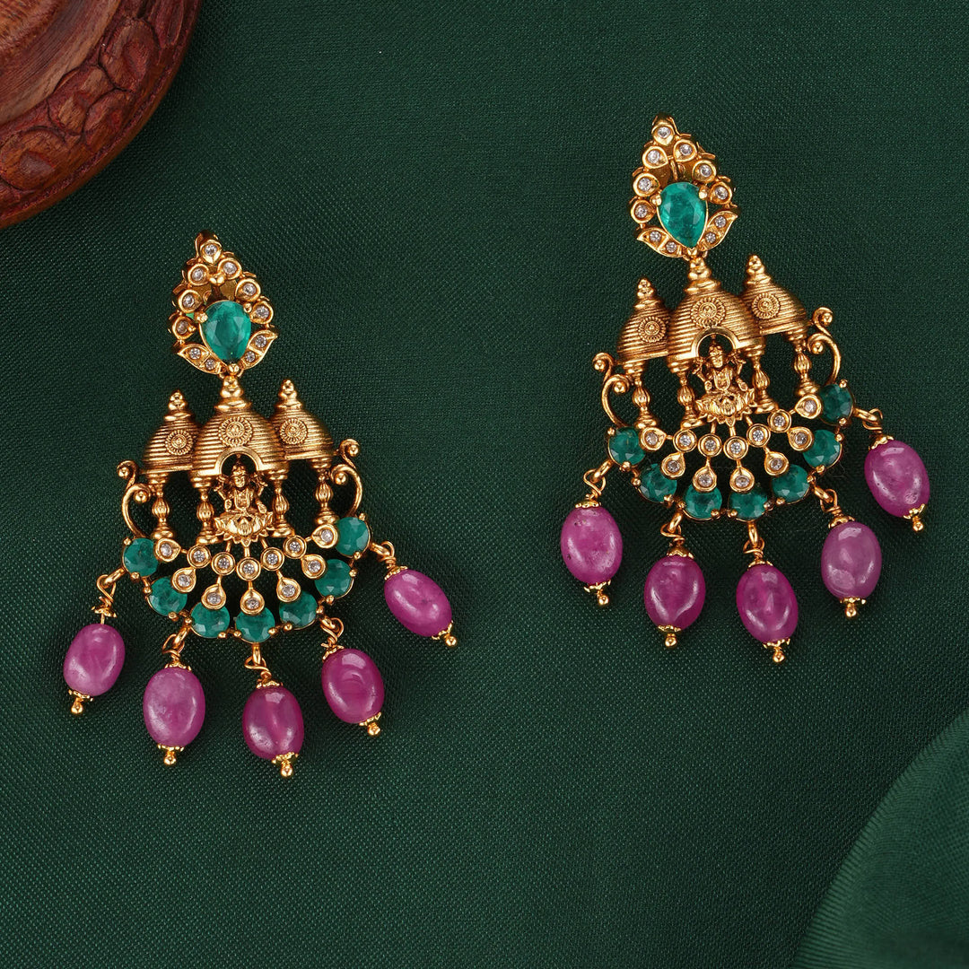 Temple Worthy Avikam Short Necklace Set
