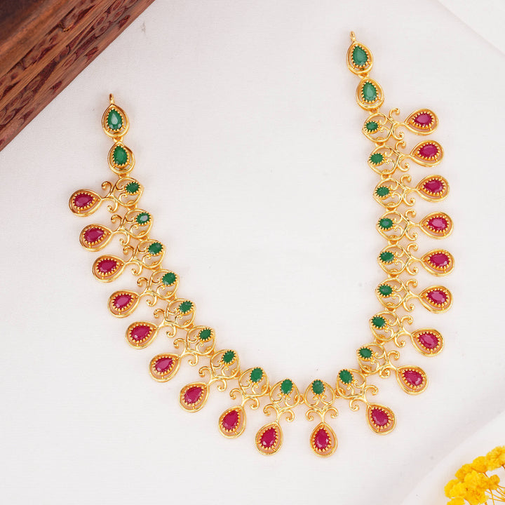 Enduring Grace Stone Short Necklace