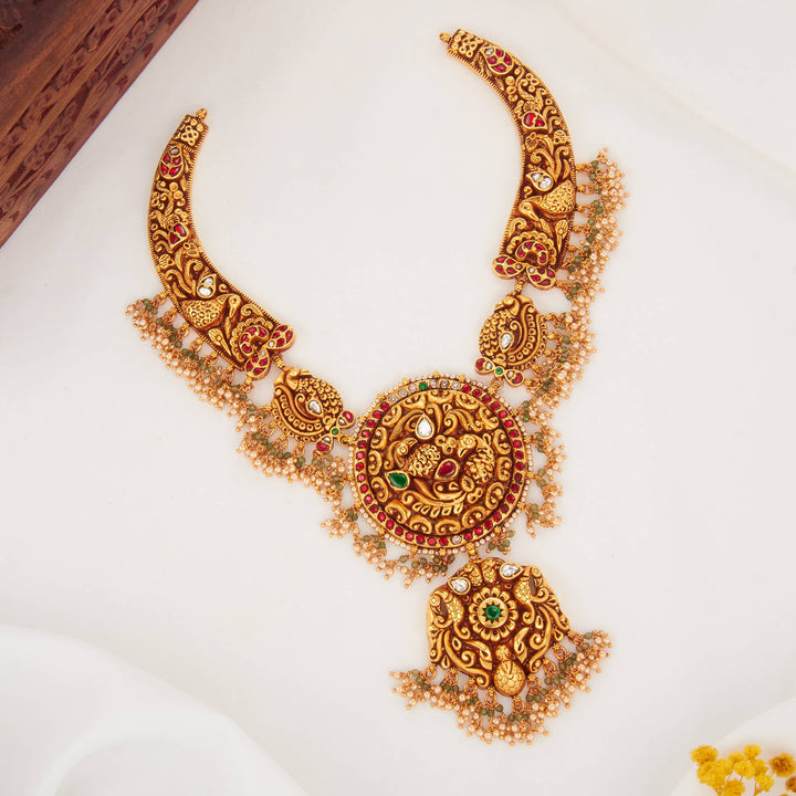 Vanthikaa 3D Spl Long Necklace